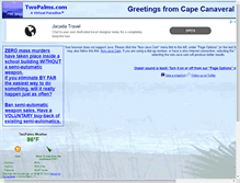 Tablet Screenshot of java.twopalms.com